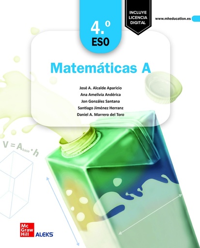 [9788448638085] Matematicas A 4. ESO