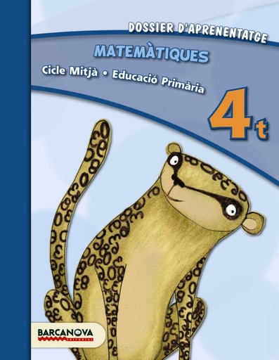 [9788448931872] Matemàtiques 4t CM. Dossier d ' aprenentatge (ed. 2013)