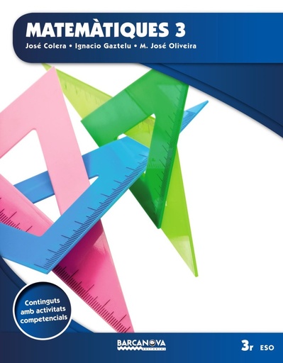 [9788448936389] Matemàtiques 3 ESO. Llibre de l ' alumne
