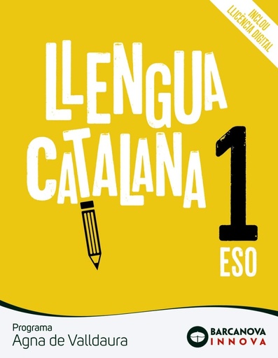 [9788448950262] Agna de Valldaura 1º ESO. Llengua catalana: Novetat (Innova)