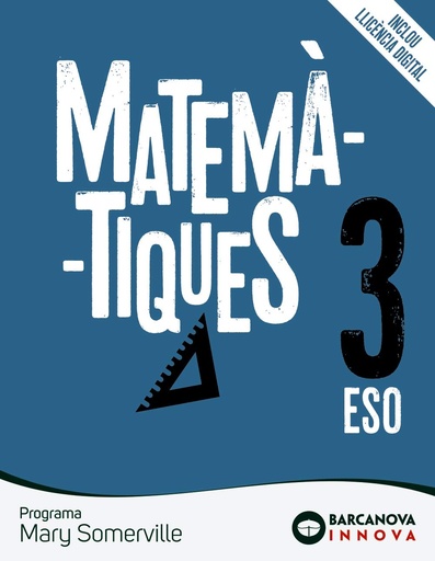 [9788448950804] Mary Somerville 3 ESO. Matemàtiques: Novetat
