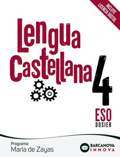 [9788448953201] María de Zayas 4 ESO. Dosier. Lengua castellana