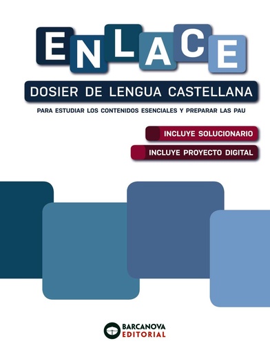 [9788448953638] Enlace. Dosier de Lengua castellana. Bachillerato