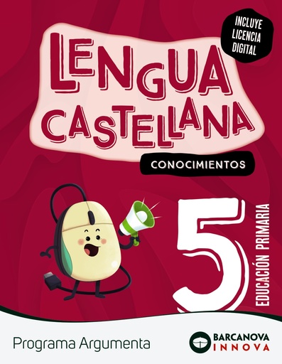 [9788448956615] Argumenta 5. Lengua castellana. Conocimientos