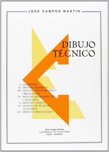 [9788460725596] Dibujo Técnico. Problemas De Geometría. Bachillerato 2