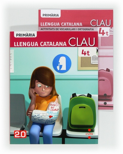 [9788466129510] Llengua catalana, CLAU. 4 Primària. Connecta 2.0