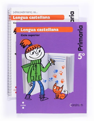 [9788466134804] Supercompetentes en... Lengua castellana. 5 Primaria. Construïm. Cuaderno