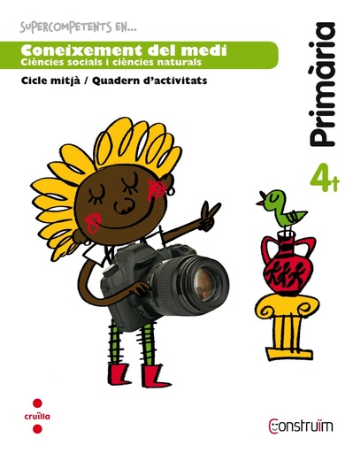 [9788466138109] Supercompetents en... Coneixement del medi. 4 Primària. Construïm. Quadern - 9788466138109