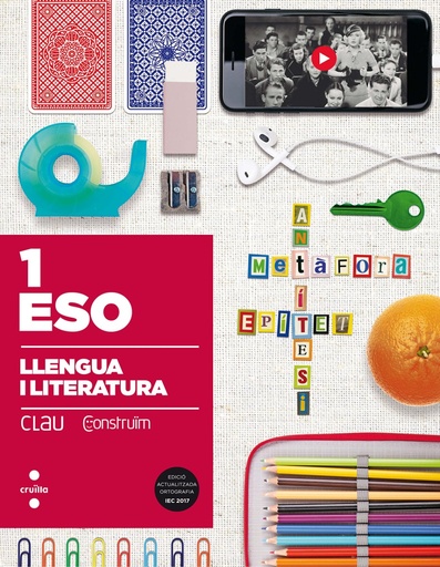 [9788466142342] Llengua i literatura. 1 ESO. Clau Construïm (Catalán)