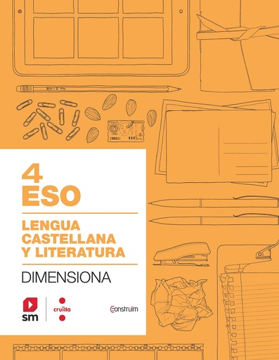 [9788466146135] Cuaderno Lengua castellana y literatura. 4 ESO. Dimensiona. Construïm