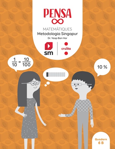 [9788466150811] Pensa infinit. Matemátiques. Metodología Singapur. 6 Primària