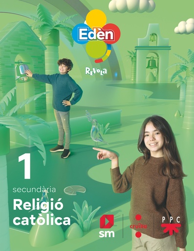 [9788466152204] Religió catòlica. 1 ESO Edèn. Revola (Catalán)