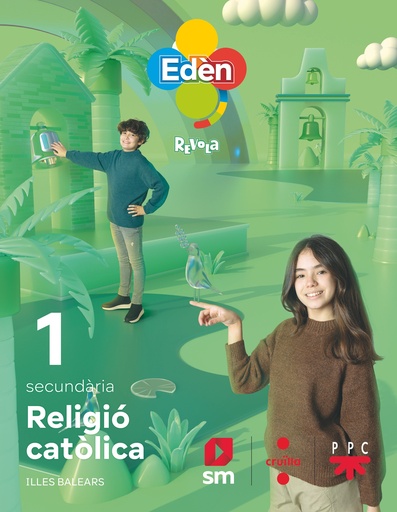 [9788466152877] Religió catòlica. 1 ESO Edèn. Revola (Baleares)