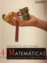 [9788466719995] Matemáticas 4, opción B - En tus manos