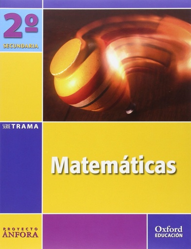 [9788467305494] Matemáticas 2º ESO Ánfora Trama: Libro del Alumno