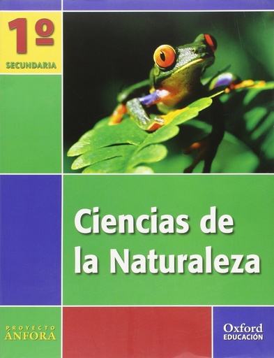[9788467323108] Ciencias de la Naturaleza 1º ESO Ánfora: Libro del Alumno