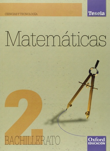 [9788467350678] Matemáticas 2º Bachillerato Tesela