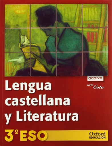 [9788467355642] Lengua Castellana y Literatura 3º ESO Adarve Cota: Libro del Alumno