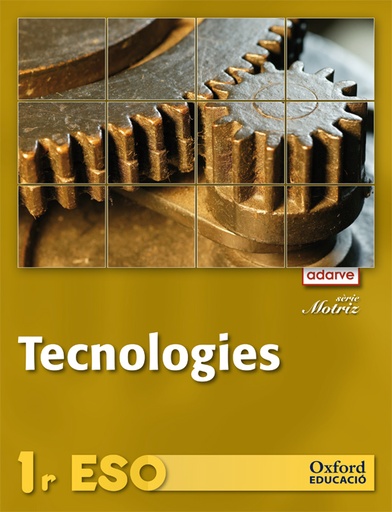 [9788467359749] Tecnologies 1er ESO. Adarve Motriz (Comunitat Valenciana)