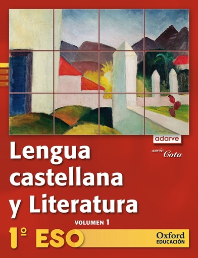 [9788467362749] Lengua Castellana y Literatura 1.º ESO. Adarve Cota Trimestral