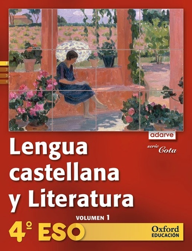[9788467362800] Lengua Castellana y Literatura 4.º ESO. Adarve Cota. Pack Libro del alumno + Antología