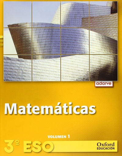 [9788467362893] Matemáticas 3.º ESO. Adarve Trimestral. Pack (Libro del alumno + CD)