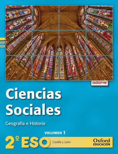 [9788467363401] Ciencias Sociales 2.º ESO. Adarve Trimestral (Castilla y León)