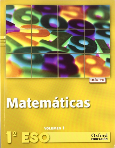 [9788467364583] Matemáticas 1.º ESO Adarve Trimestral. Pack