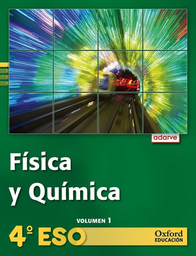 [9788467373806] Física y Química 4.º ESO. Adarve TRIMESTRAL. Libro del alumno