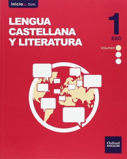 [9788467384727] Inicia Lengua Castellana y Literatura 1.º ESO. Libro del alumno. Trimestrales