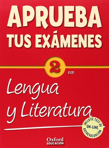 [9788467385892] Aprueba tus exámenes Lengua 2.º ESO Pack. Cuaderno Test 14.º ESO