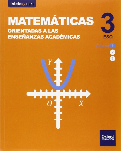 [9788467398434] Pack Matemáticas Orientadas A Enseñanzas Académicas. Libro Del Alumno. ESO 3 trimestres