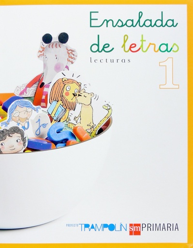 [9788467511987] Lecturas: Ensalada de letras. 1 Primaria. Trampolín