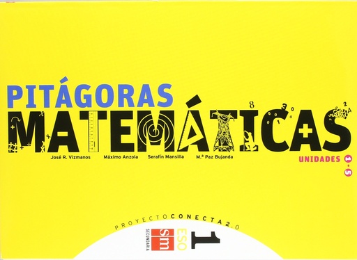 [9788467524994] Matemáticas, Pitágoras. 1 ESO. Conecta 2.0. Trimestres