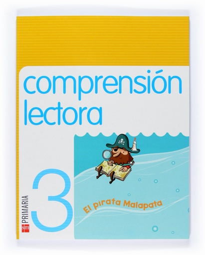 [9788467525915] Comprensión lectora: El pirata Malapata. 3 Primaria