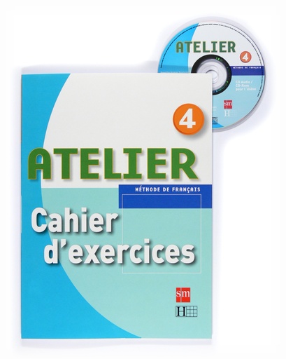 [9788467529319] Méthode de français 4. Atelier. Cahier d'exercices + CD-ROM