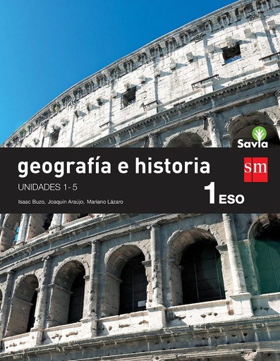 [9788467583427] Geografía e historia. 1 ESO. Savia. Trimestres