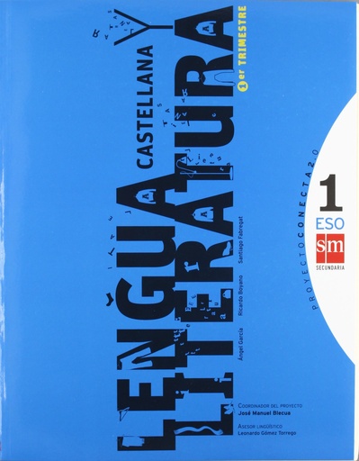 [9788467549201] Lengua castellana y literatura. 1 ESO. Conecta 2.0. Trimestres