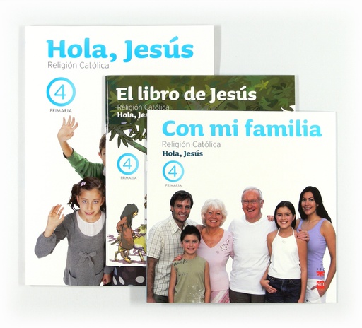 [9788467553802] Religión católica. Hola, Jesús. 4 Primaria