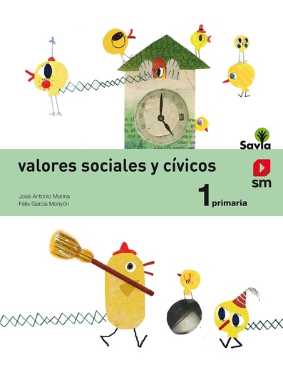 [9788467570649] Valores sociales y cívicos. 1 Primaria. Savia