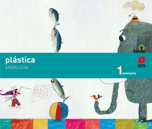[9788467576801] Plástica. 1 Primaria. Savia. Andalucía