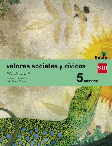 [9788467576863] Valores sociales y cívicos. 5 Primaria. Savia. Andalucía