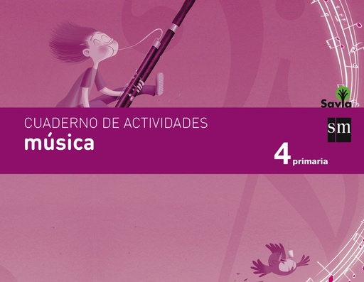 [9788467578461] Cuaderno de música. 4 Primaria. Savia
