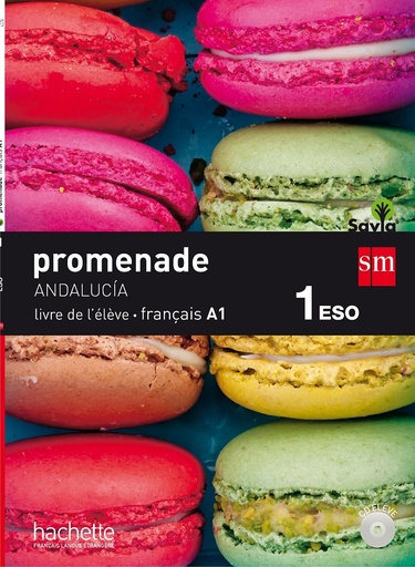 [9788467586558] Méthode de français. 1 ESO. Promenade. Andalucía