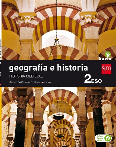 [9788467586633] Geografía e historia. 2 ESO. Savia