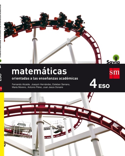 [9788467586930] Matemáticas orientadas a las enseñanzas académicas. 4 ESO. Savia
