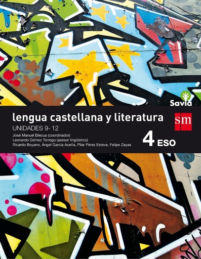[9788467587074] Lengua castellana y literatura. 4 ESO. Savia. Trimestres