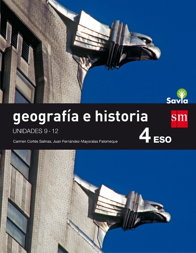 [9788467589900] Geografía e historia. 4 ESO. Savia. Trimestres