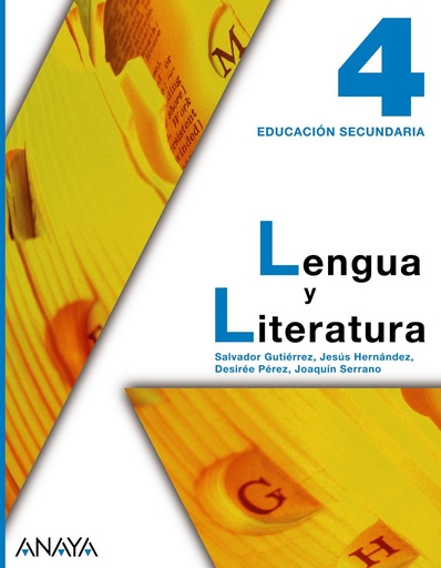 [9788467824018] Lengua y Literatura 4. - 9788467824018