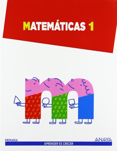 [9788467845402] Matemáticas 1. (Aprender es crecer)